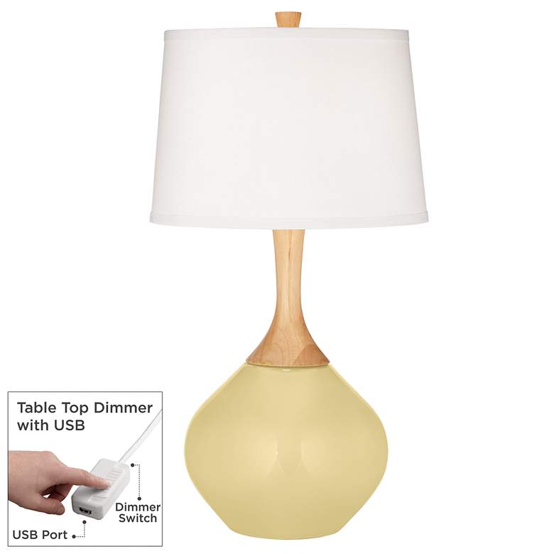 Image 1 Butter Up Wexler Table Lamp with Dimmer