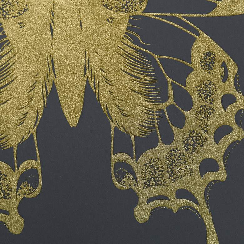 Image 5 Butterfly Beauty - Printed Canvas Framed with Foil Accents Wall Art more views