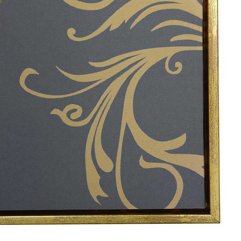 Image 6 Butterfly Beauty - Printed Canvas Framed with Foil Accents Wall Art more views