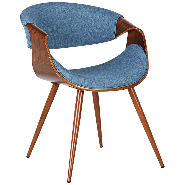 Image 1 Butterfly Blue Fabric Side Chair