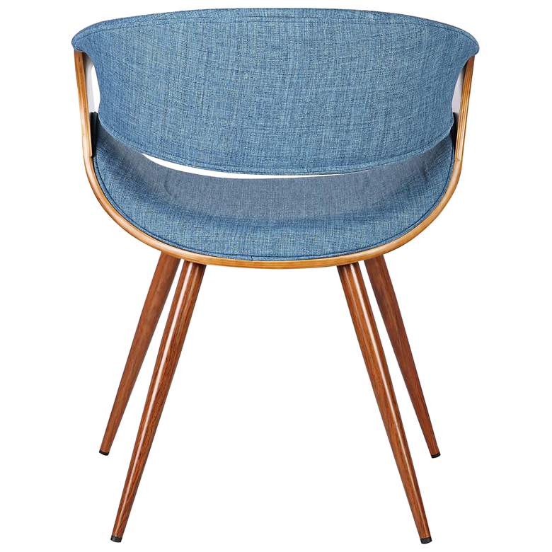 Image 7 Butterfly Blue Fabric Side Chair more views