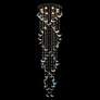 Butterfly Dance 23 1/2" Wide Chrome Crystal Chandelier