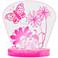 Butterfly Pink Color-Changing Tabletop LED Night Light