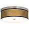 Butterscotch Parallels Giclee Energy Efficient Ceiling Light