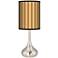 Butterscotch Vertical Giclee Droplet Table Lamp