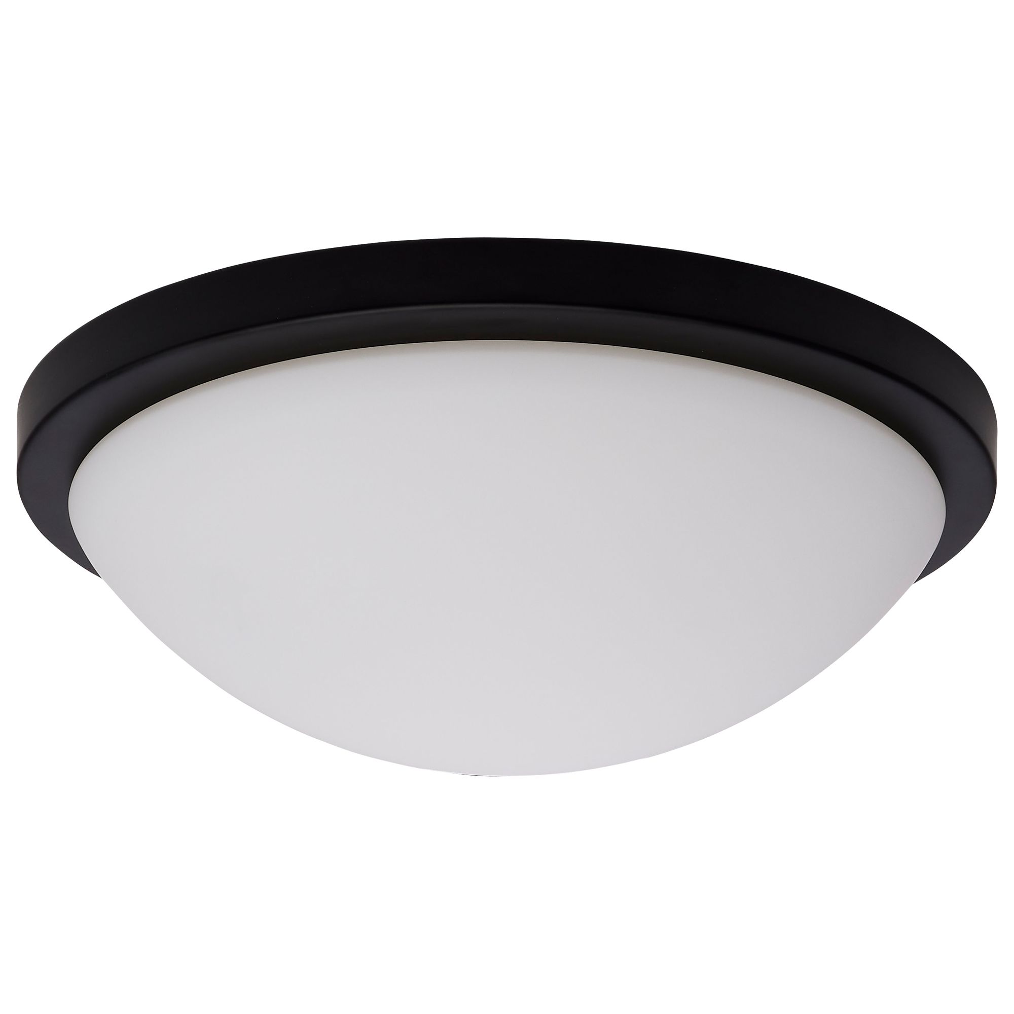 Image 5 Button 11 Inch LED Flush Mount Matte Black Finish CCT Selectable more views