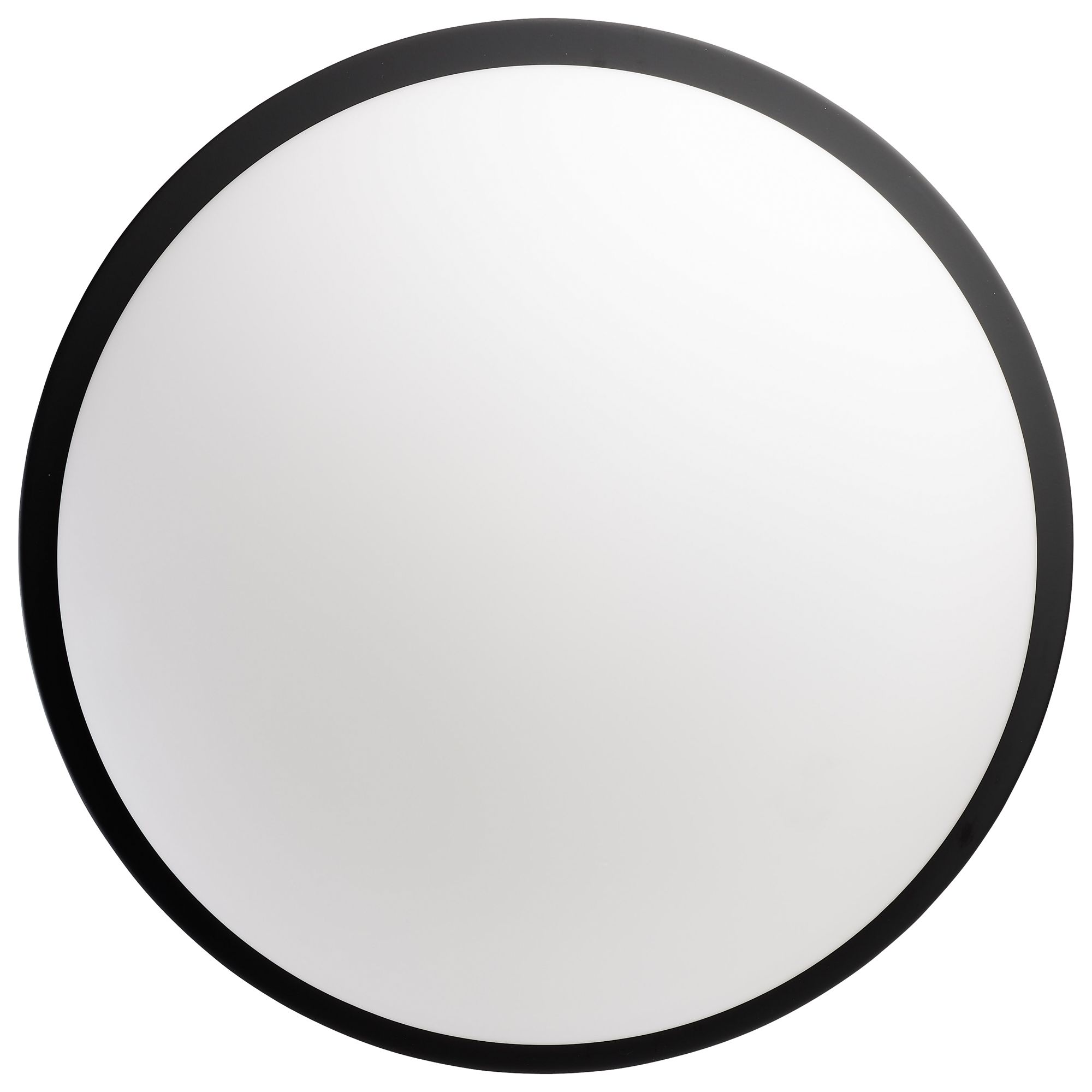 Image 7 Button 17 Inch LED Flush Mount Matte Black Finish CCT Selectable more views