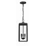 Thumbnail1 of Byron 3 Light Matte Black Outdoor Pendant