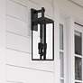 1_Byron 3 Light Matte Black Outdoor Wall Mount