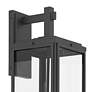 6_Byron 3 Light Matte Black Outdoor Wall Mount more views