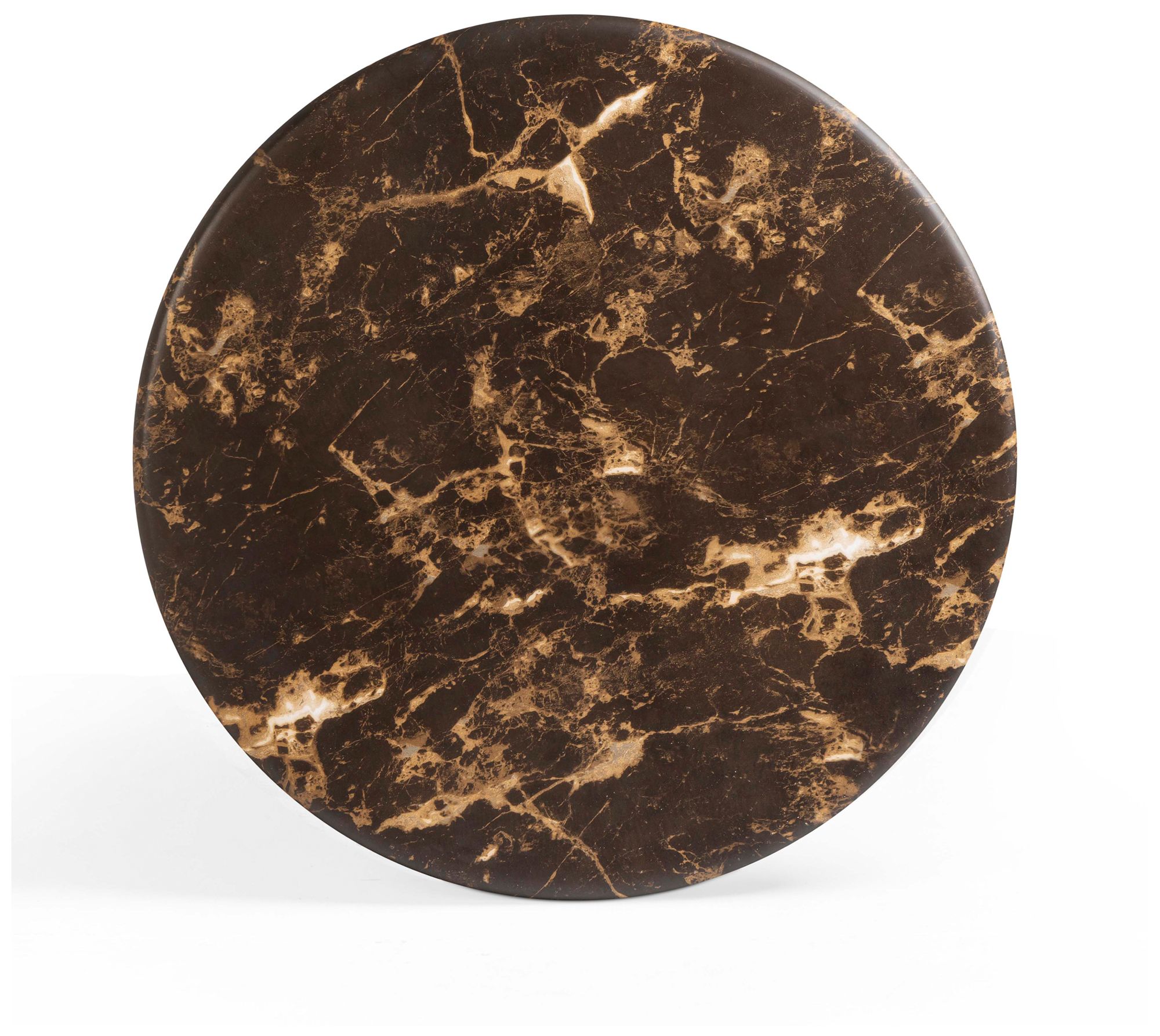 Image 4 Byron Dark Synthetic Marble in Concrete Indoor/ Outdoor Coffee Table more views