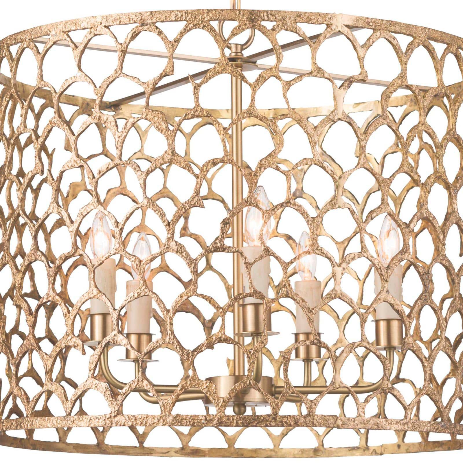 Image 3 Cabana Chandelier (Brass) more views