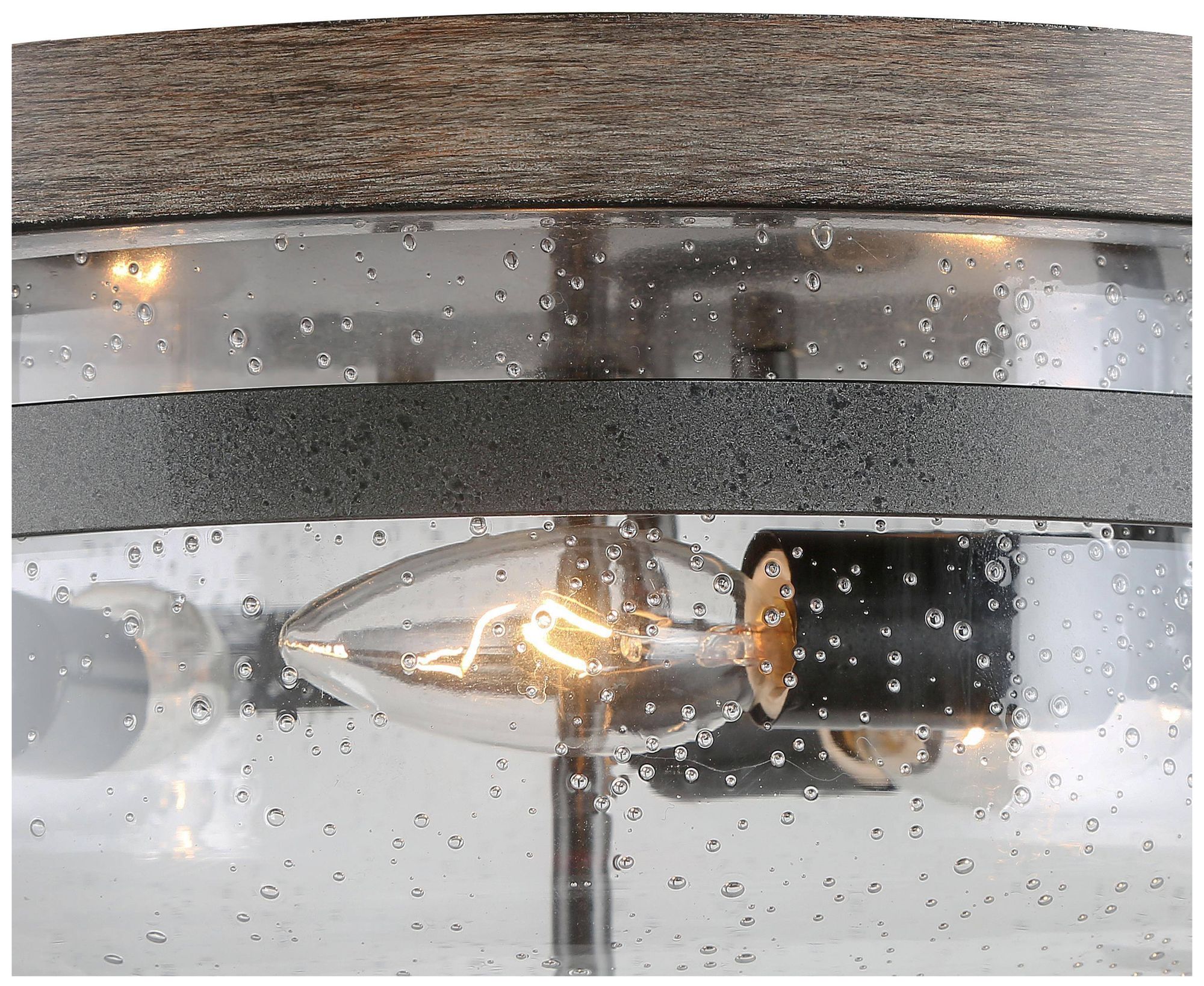 Image 5 Cabara 13.5" Wide Brown 3-Light Ceiling Light more views