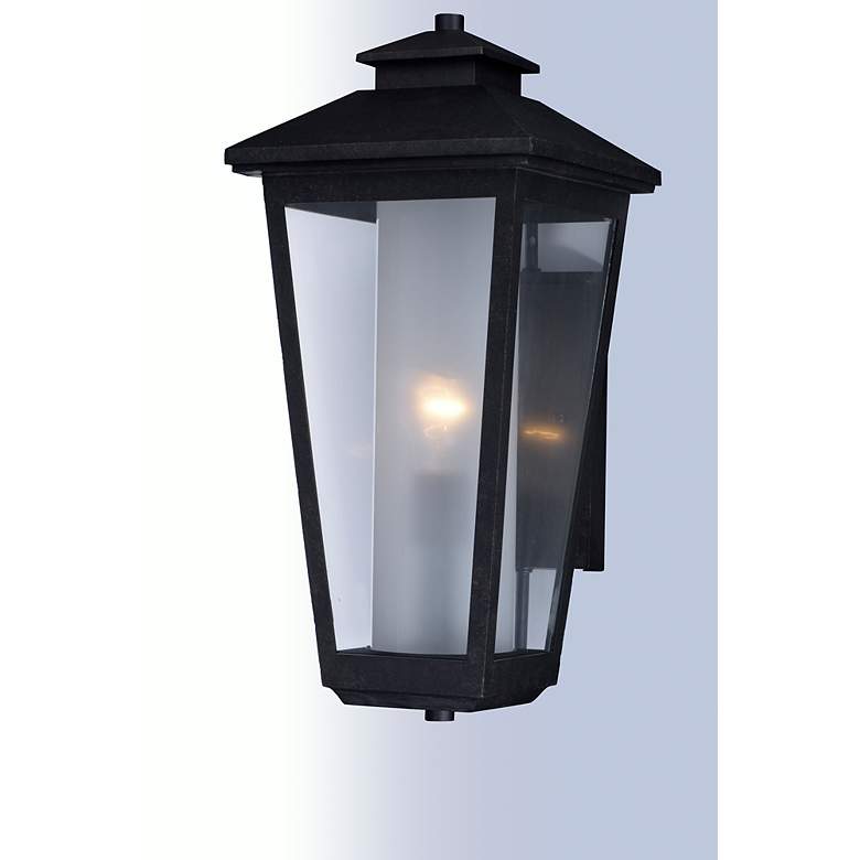 Image 2 Cabin 1-Light 7.75" Wide Bronze/Gold Outdoor Wall Light more views
