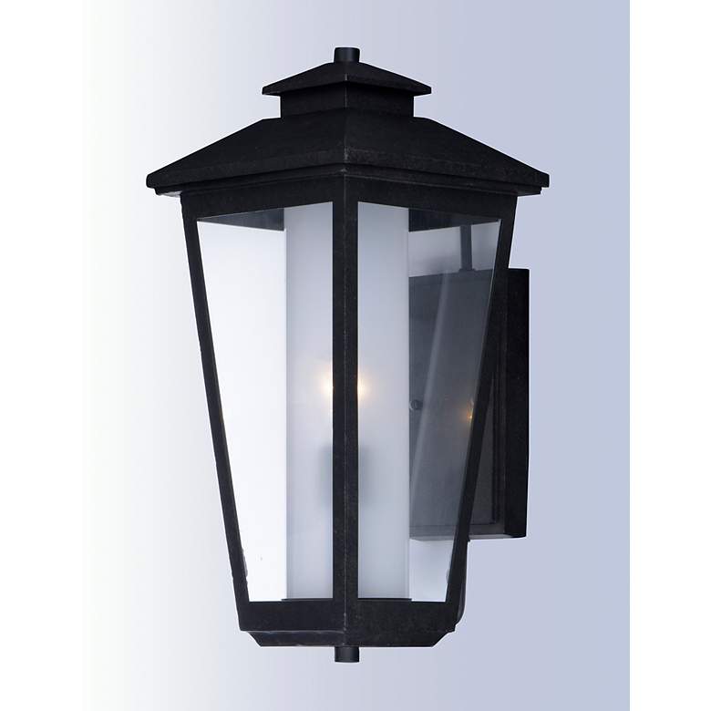 Image 3 Cabin 1-Light 7.75" Wide Bronze/Gold Outdoor Wall Light more views