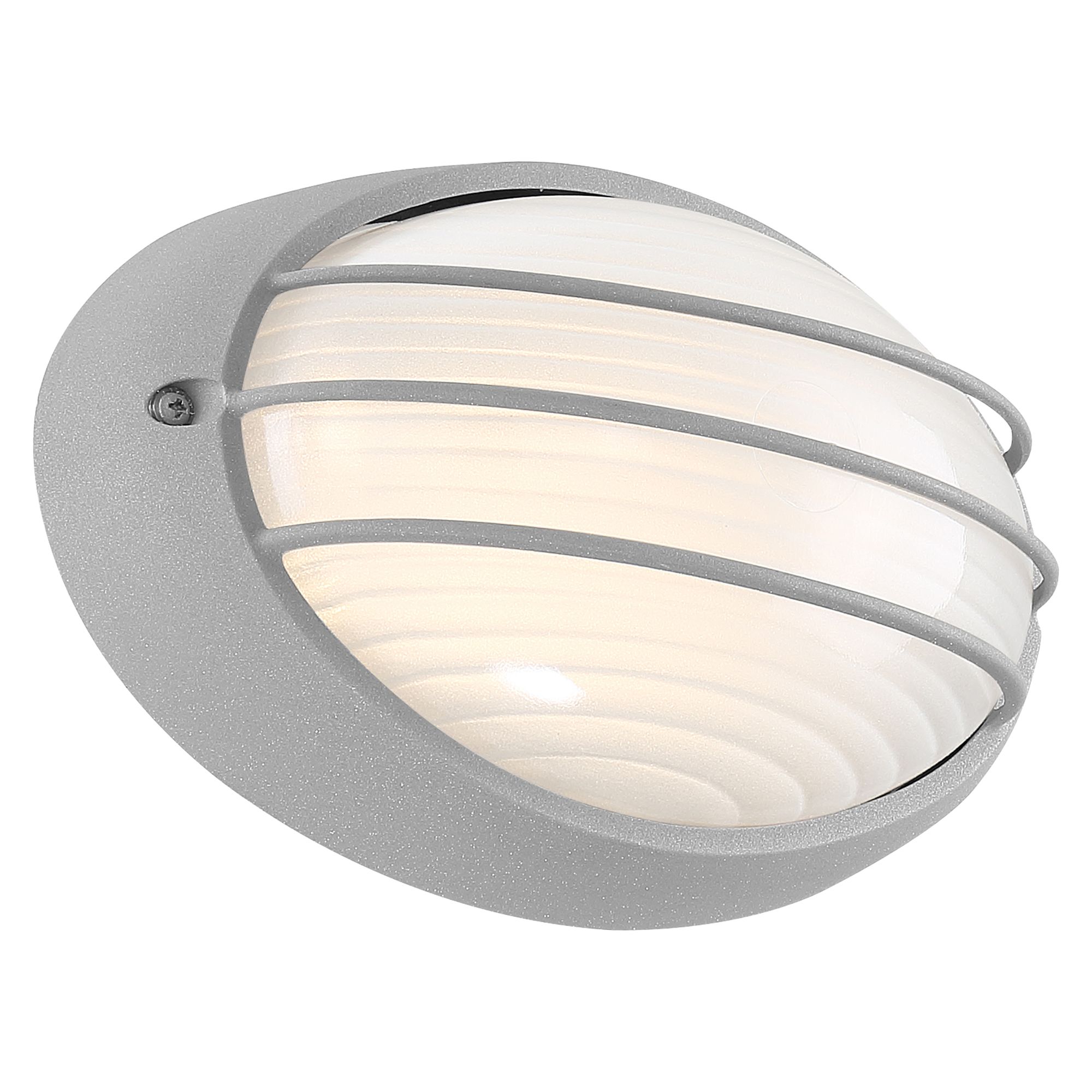 Image 7 Cabo 5 1/4" High Satin Oval LED Outdoor Wall Light more views
