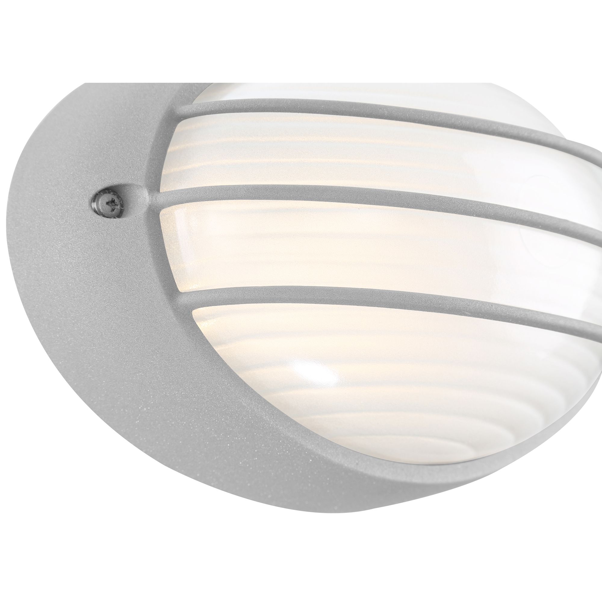 Cabo 5 1/4" High Satin Oval LED Outdoor Wall Light