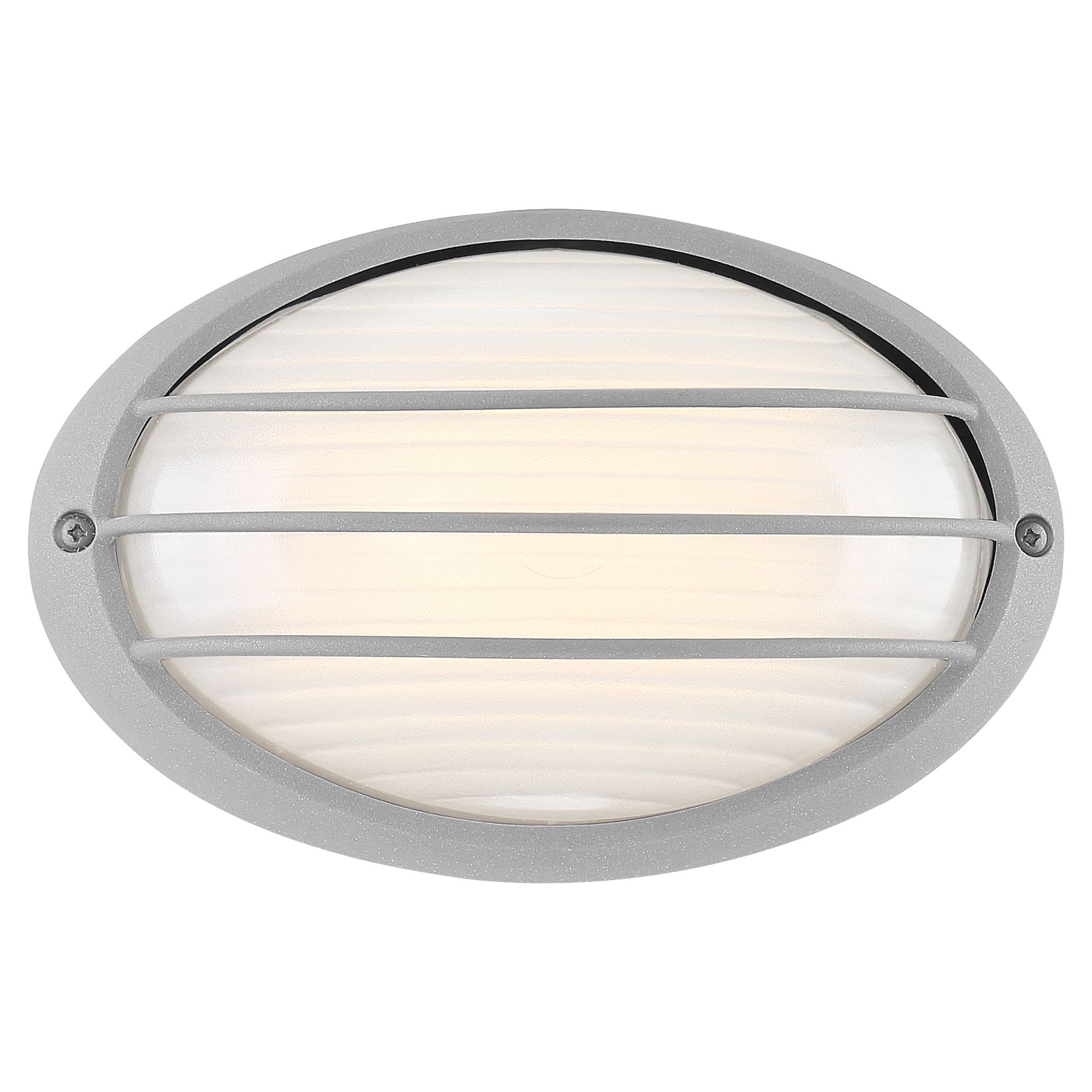 Image 5 Cabo 5 1/4" High White Oval LED Outdoor Wall Light more views