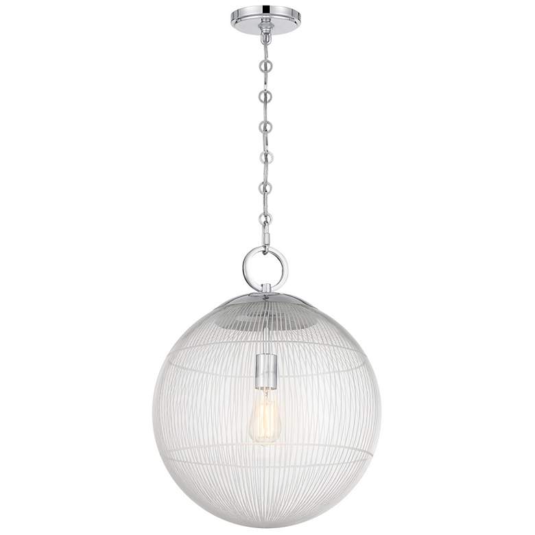 Image 3 Cabot 1-Light Pendant in Chrome more views