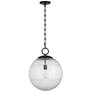 2_Cabot 1-Light Pendant in Matte Black more views