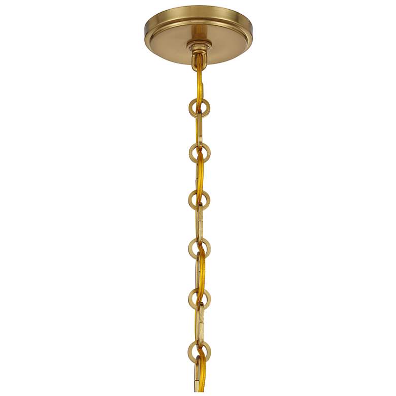 Image 5 Cabot 1-Light Pendant in Warm Brass more views