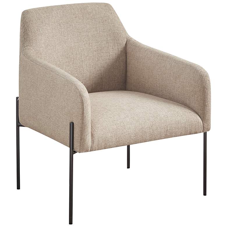 Image 2 Cabrillo Beige Fabric Accent Chair
