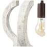 4_Cachil 16" Wide 1-Light Wood Lantern Chandelier more views