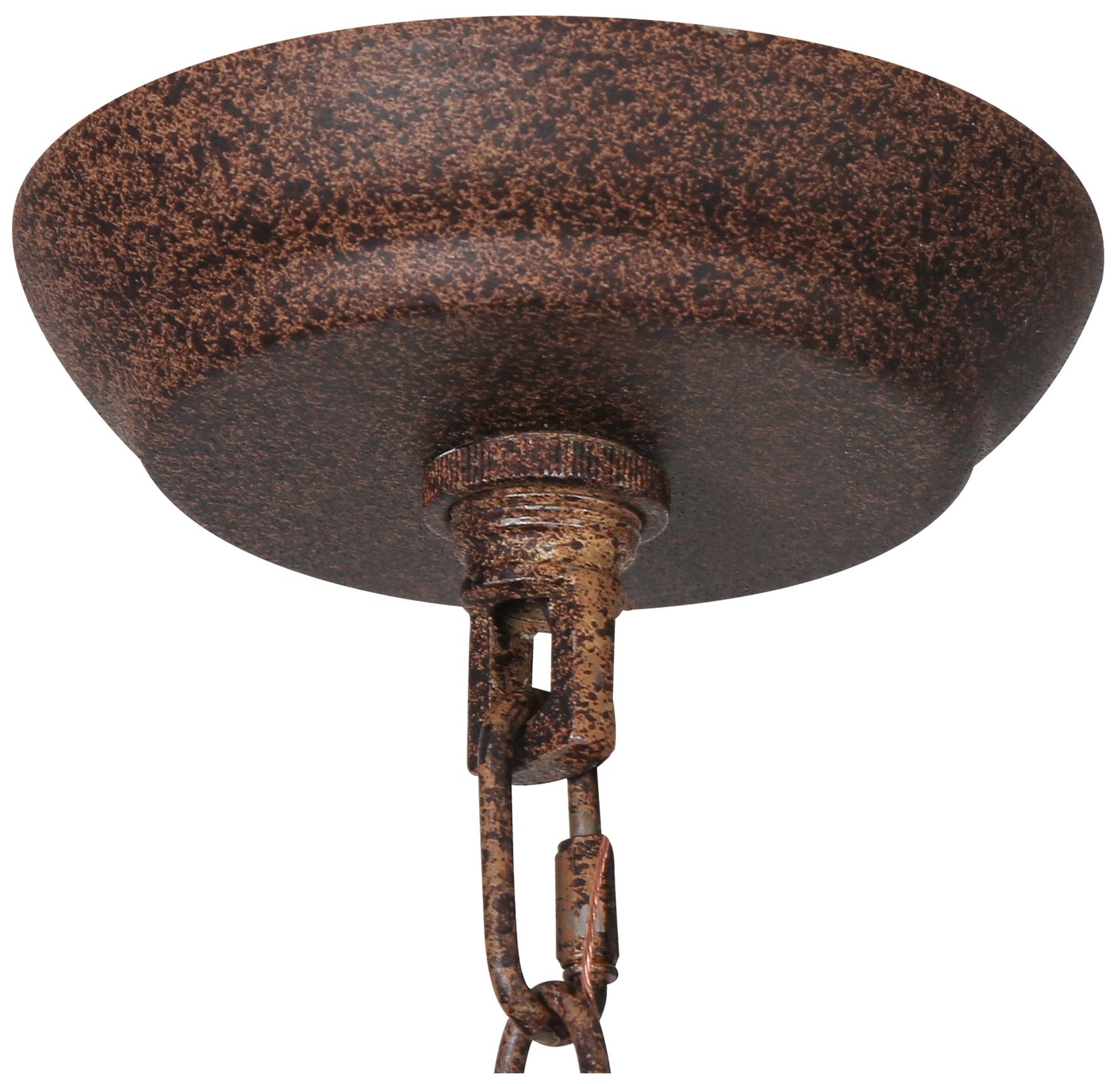 Image 3 Cachil 21.5" Wide Weathered Wood 4-Light Lantern Chandelier more views