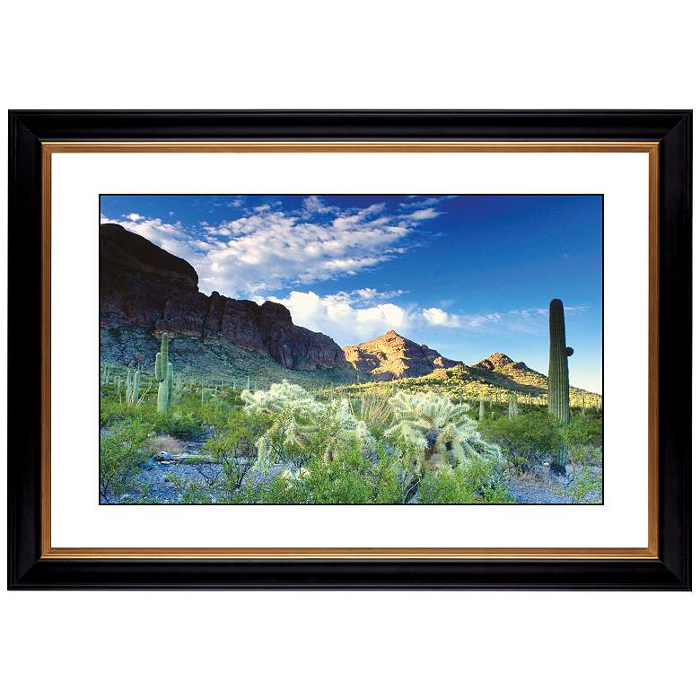 Image 1 Cactus Field Giclee 41 3/8 inch Wide Wall Art