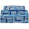 Cade Blue White Rectangular Decorative Boxes Set of 2