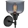 3_Caden 11" High Matte Black Wall Sconce more views