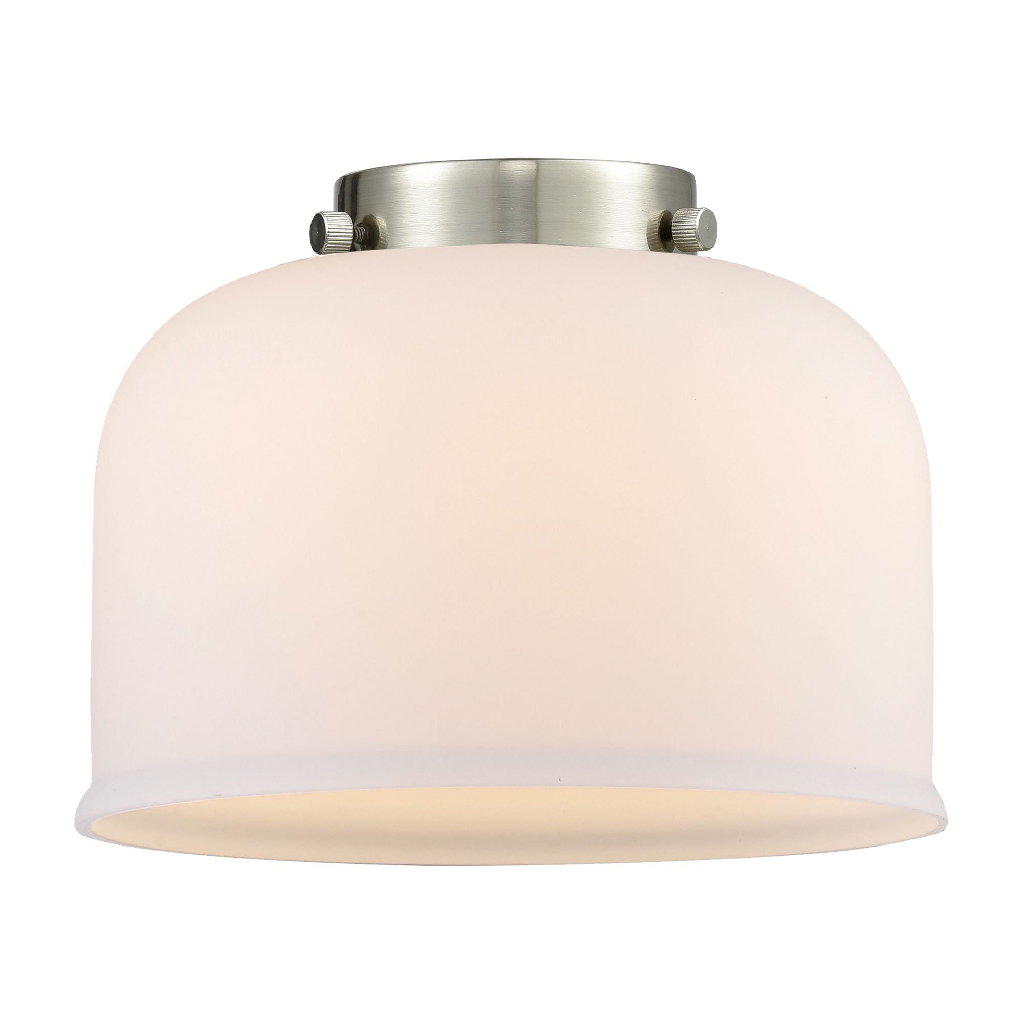 Image 3 Caden 17" Wide 2 Light Satin Nickel Bath Vanity Light w/ Matte White S more views