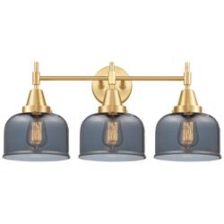 Caden 26" Wide Satin Gold 3-Light Vanity Bath Light