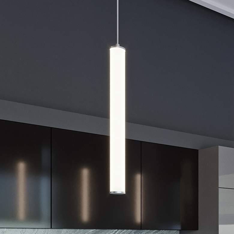 Image 1 Caden 36" LED Pendant - 3000K 30W 120-277V - Satin Nickel