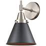 1_Caden Appalachian 11 1/2" High Satin Nickel LED Wall Sconce