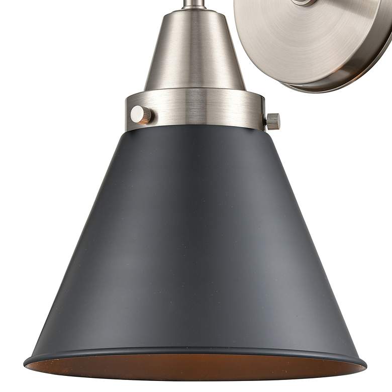 Image 2 Caden Appalachian 11 1/2" High Satin Nickel LED Wall Sconce more views