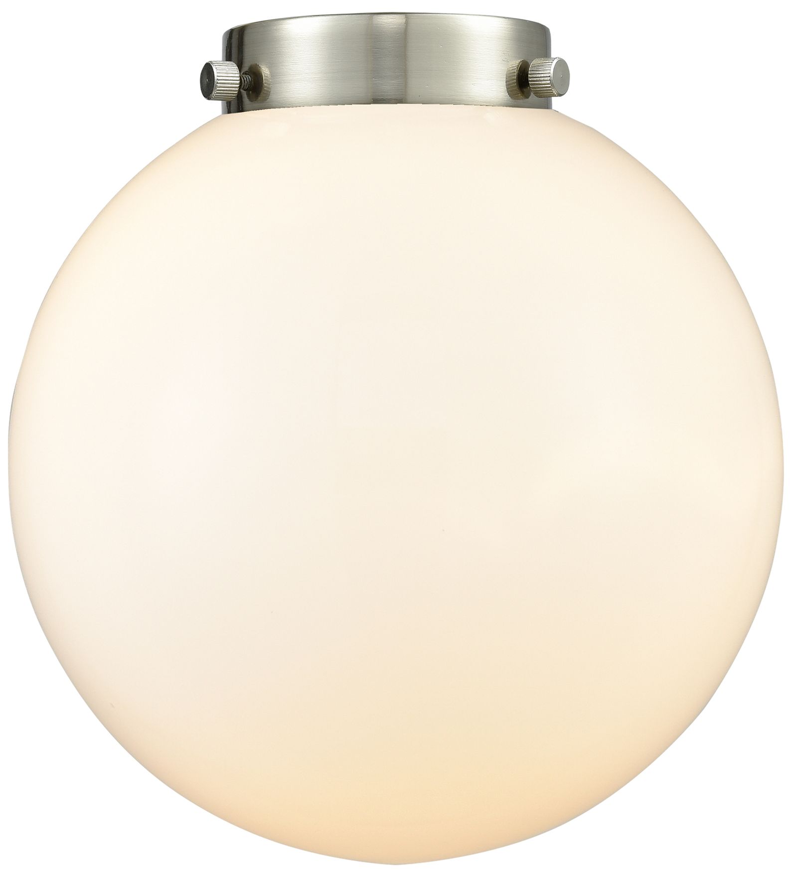 Image 3 Caden Beacon 8" Wide Antique Brass Stem Hung Mini Pendant w/ White Sha more views