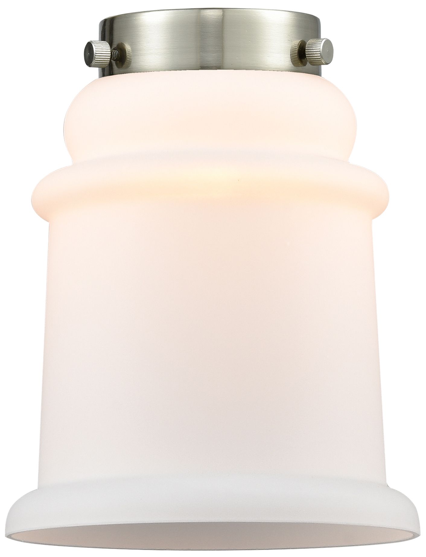 Image 3 Caden Canton 6.5" Wide Bronze Stem Hung Mini Pendant w/ Matte White Sh more views