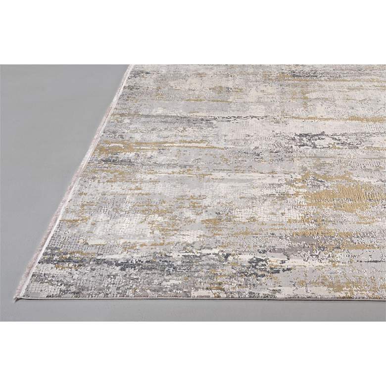 Image 7 Cadiz 8663887 4'10"x7'10" Ivory and Gray Watercolor Area more views