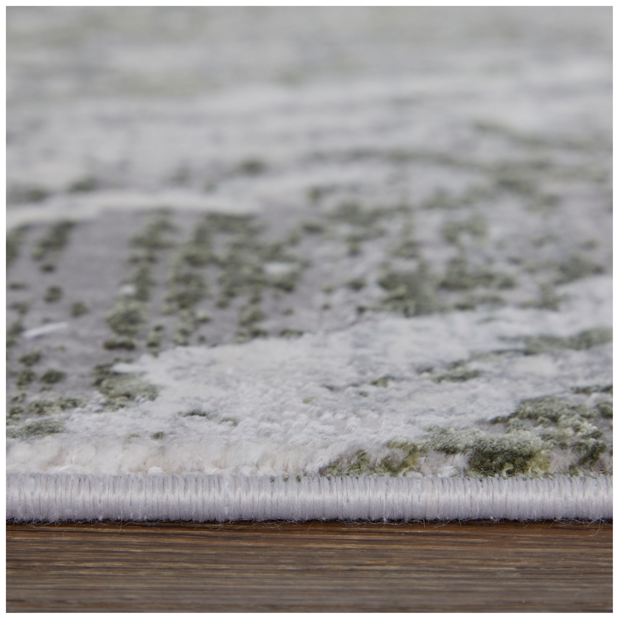 Cadiz Abstract Indoor Gray Area Rug 39N6F 3'-1" x 10'