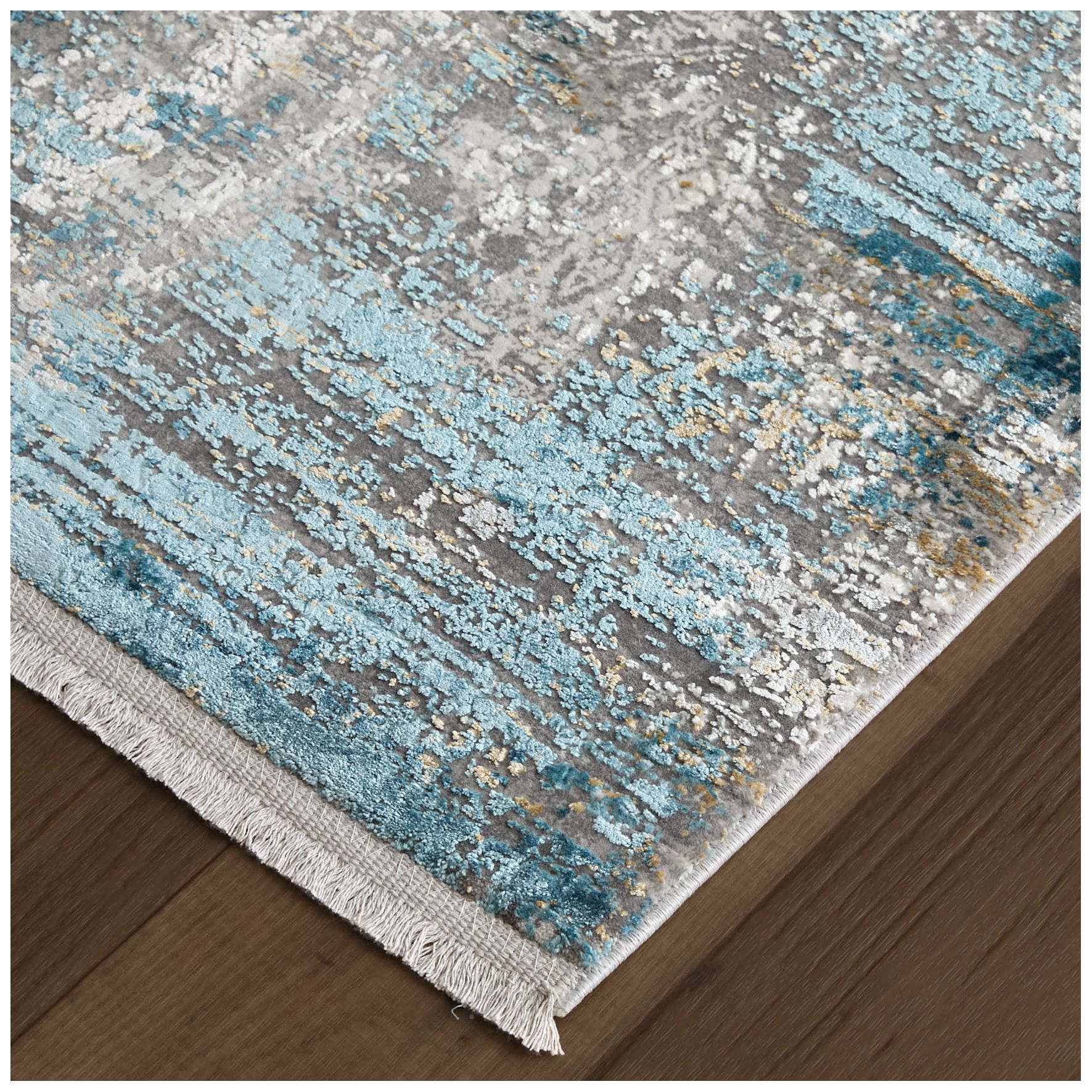 Image 3 Cadiz Abstract Indoor Ivory Area Rug 3889F 7'-9" x 11' more views