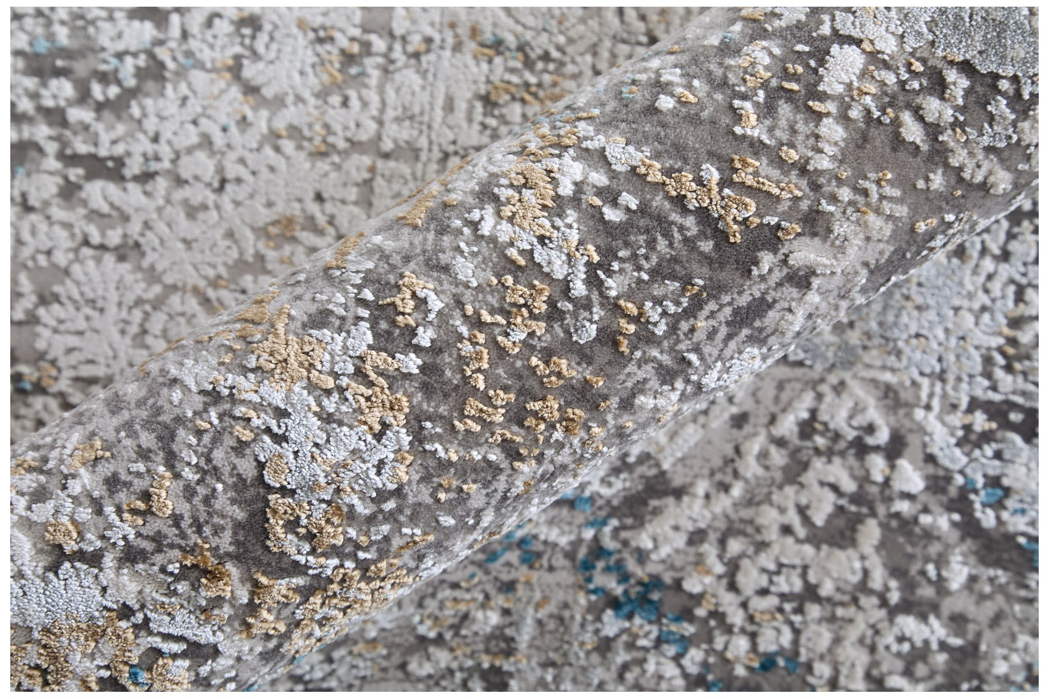 Image 4 Cadiz Abstract Indoor Ivory Area Rug 3889F 7'-9" x 11' more views