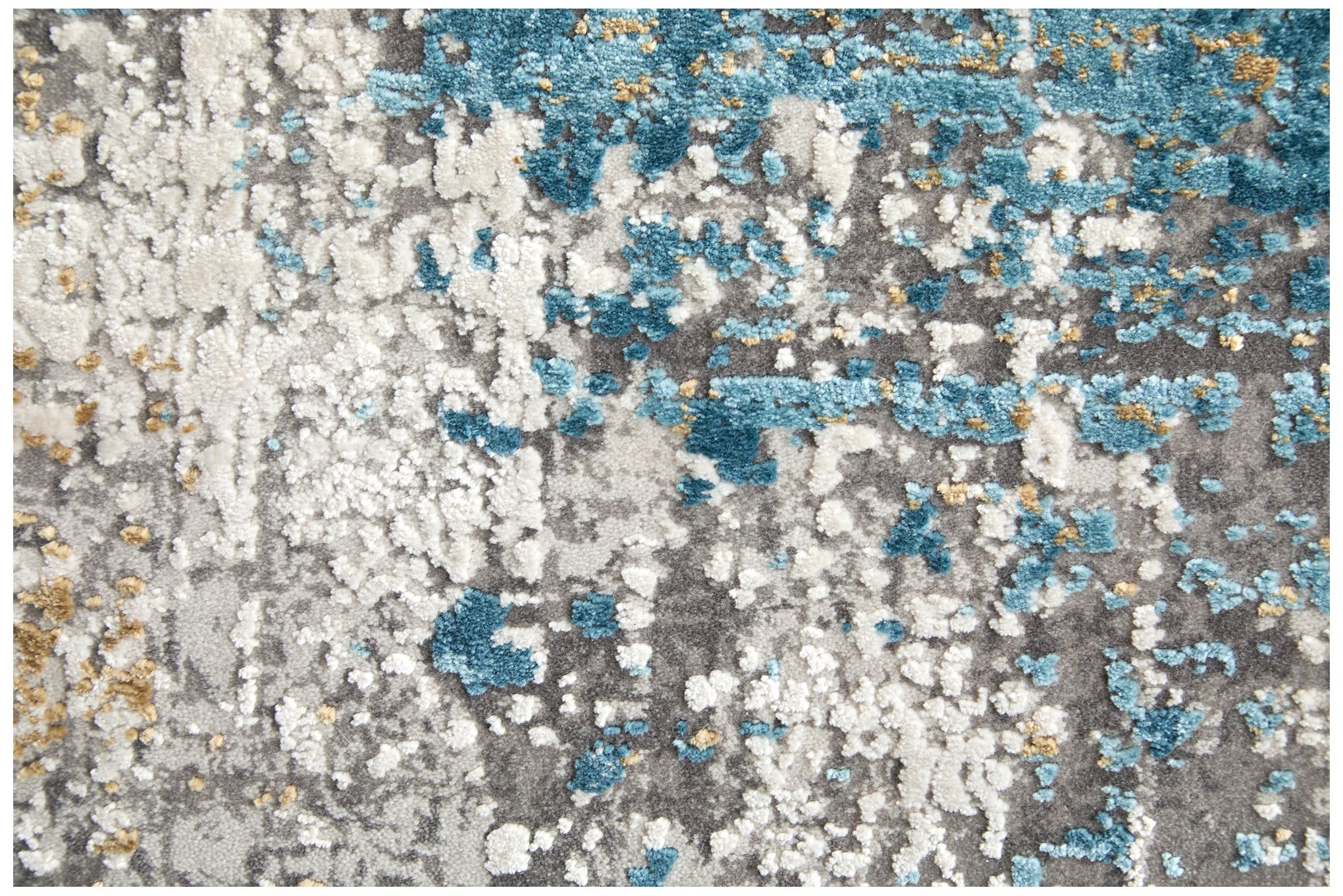 Image 5 Cadiz Abstract Indoor Ivory Area Rug 3889F 7'-9" x 11' more views