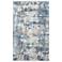 Cadiz Abstract Indoor Ivory Area Rug 3891F 6'-6" x 9'-6"