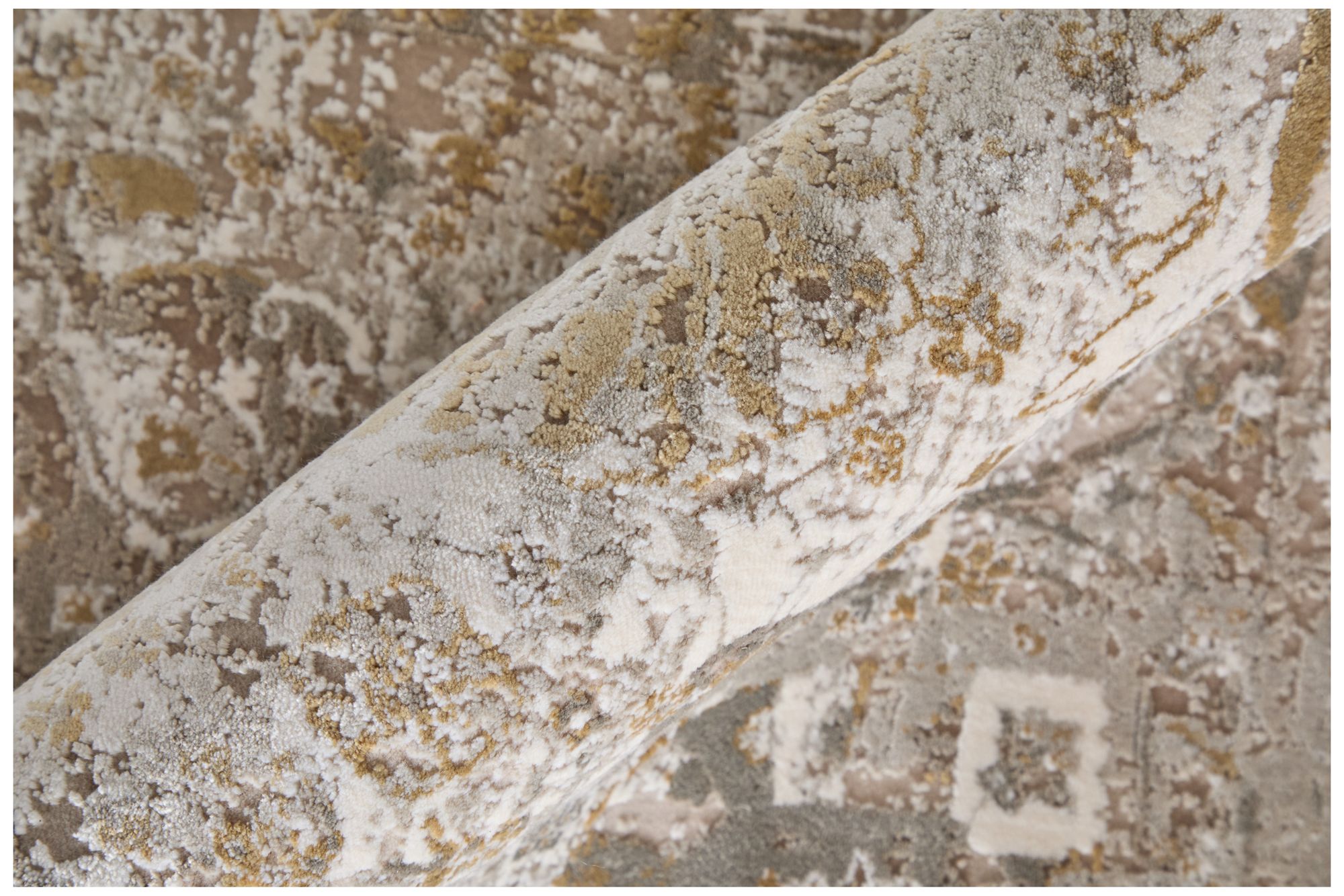 Image 7 Cadiz Floral & Botanical Indoor Ivory Area Rug 39SZF 6'-6" x 9'-6" more views