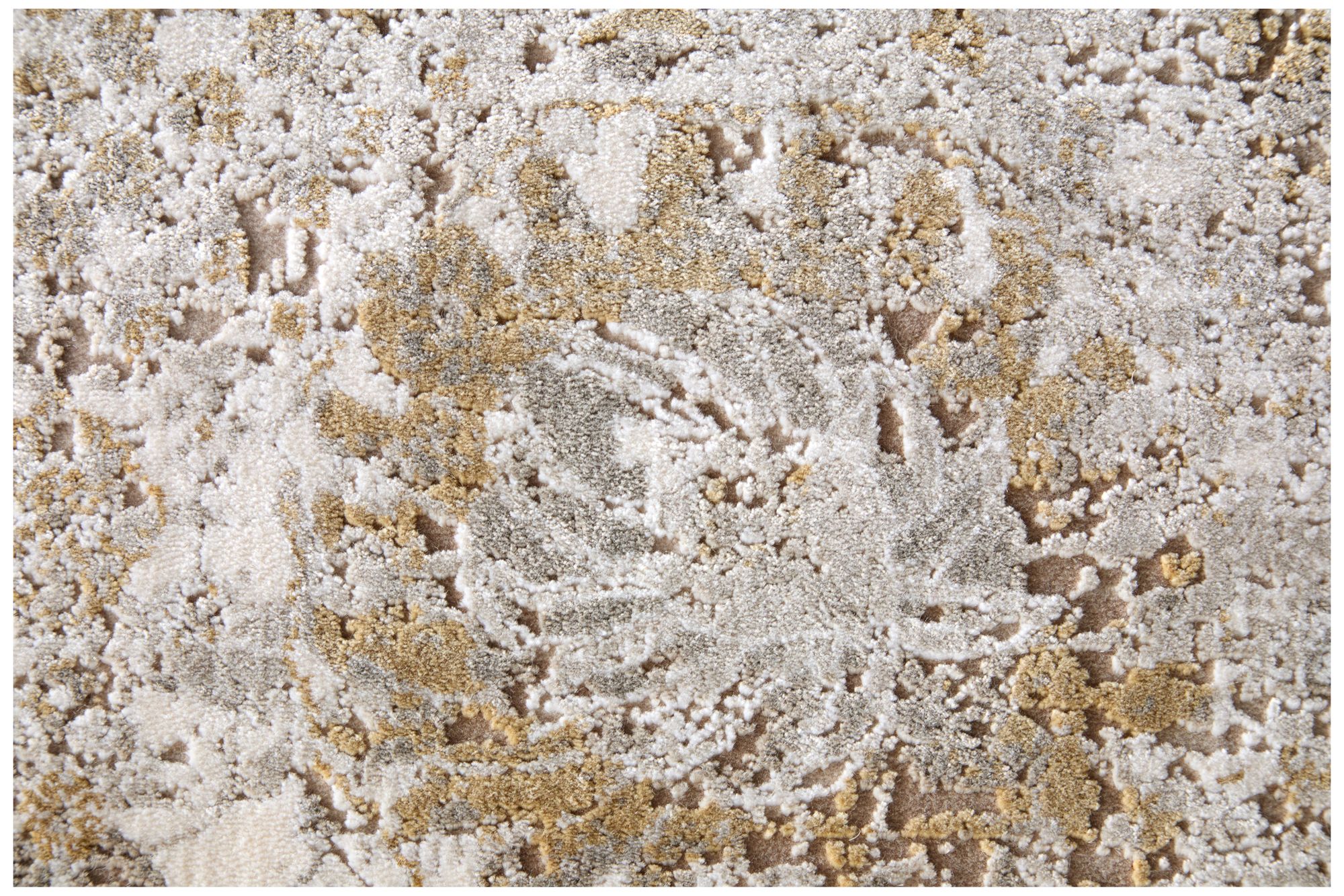 Cadiz Floral & Botanical Indoor Ivory Area Rug 39SZF 7'-9" x 11'