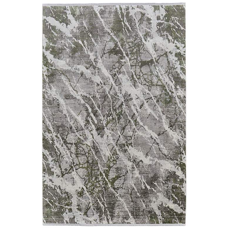Image 1 Cadiz Modern Abstract Soft Indoor Gray Area Rug 39N6F