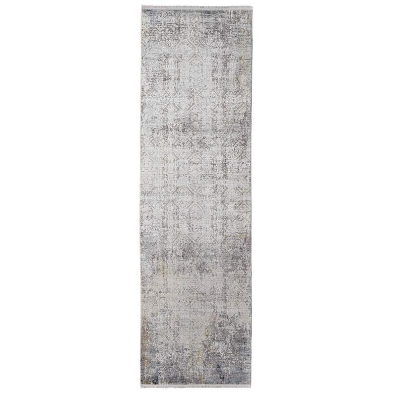 Image 1 Cadiz Modern Abstract Soft Indoor Ivory Area Rug 3892F