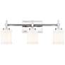 5_Cadoc 23 1/2" Wide Chrome 3-Light Bath Light more views