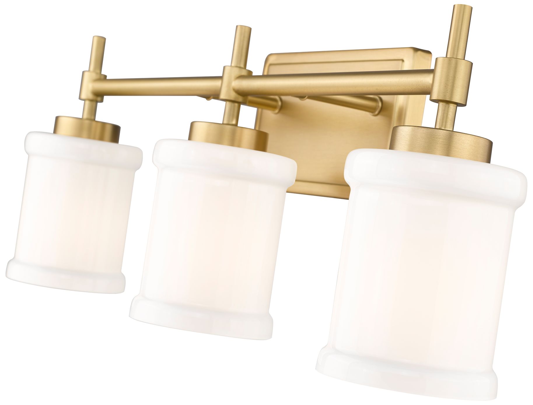 Image 6 Cadoc 23 1/2" Wide Modern Gold 3-Light Vanity Bath Light more views